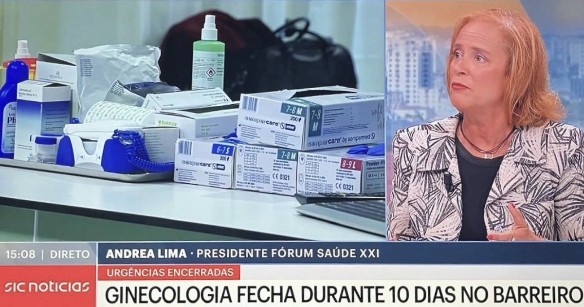 Andrea Lima na SIC Notícias